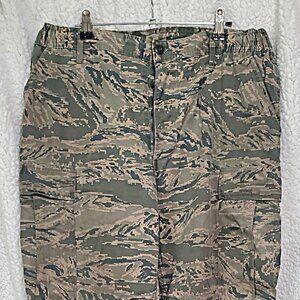 Mens Air Force camo pants utility trouser size 34R